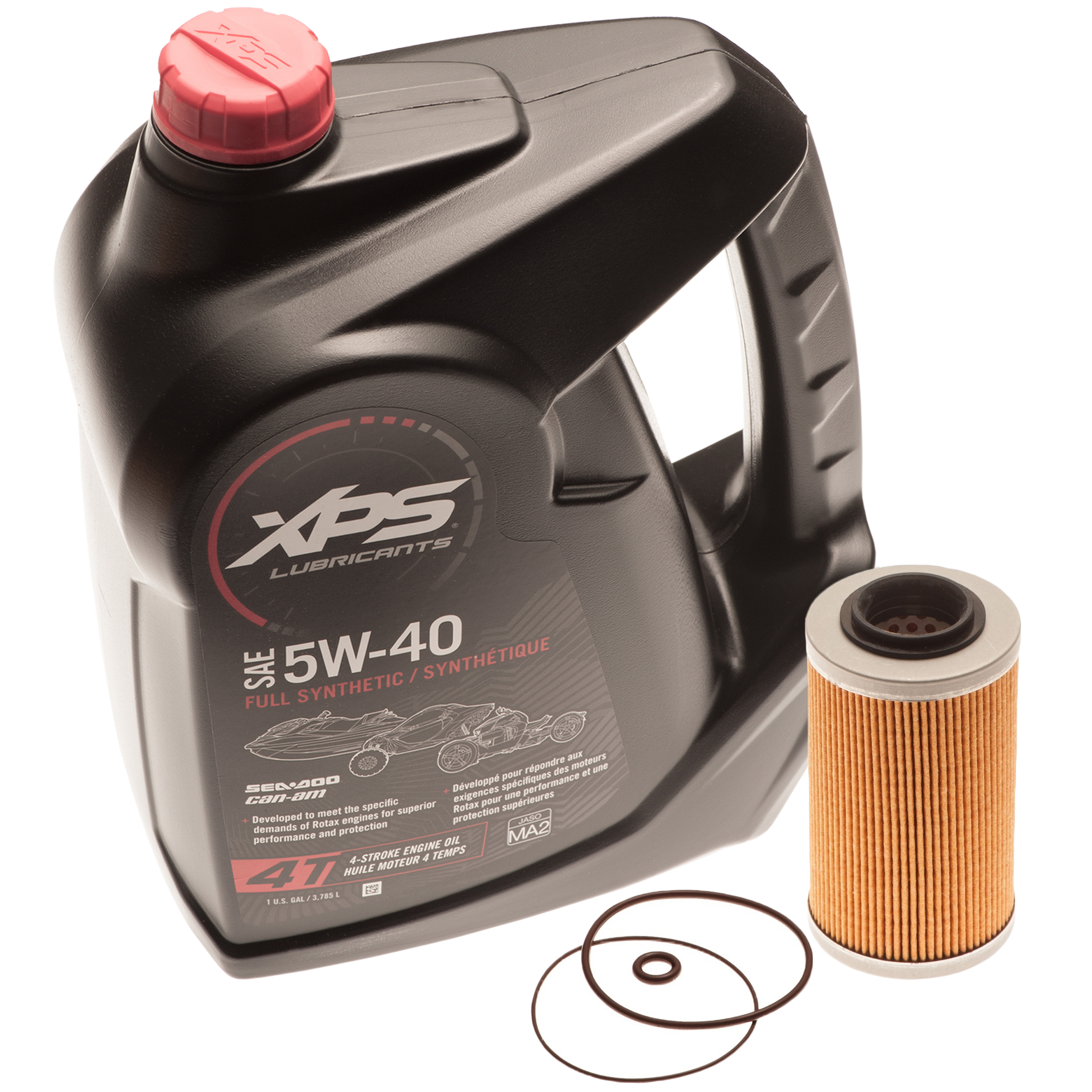 Sea Doo Oil Change Kit W/ Filter O Rings & Spark Plugs 4-Tec GTI